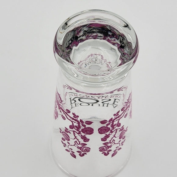 Tequila Rose Strawberry Cream Shot Glasses Black and Rose Motif - Picture 3 of 4